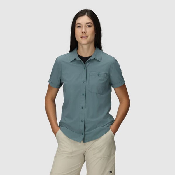 Outdoor Research Astroman Short Sleeve Sun Shirt Womens