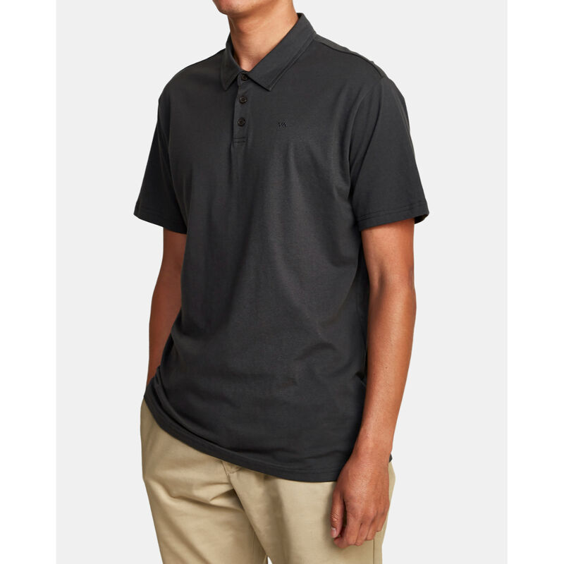 RVCA PTC Pigment Polo Shirt Mens image number 2