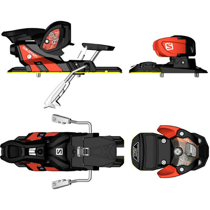 Salomon Warden MNC 13 Bindings + C100 Brake image number 1