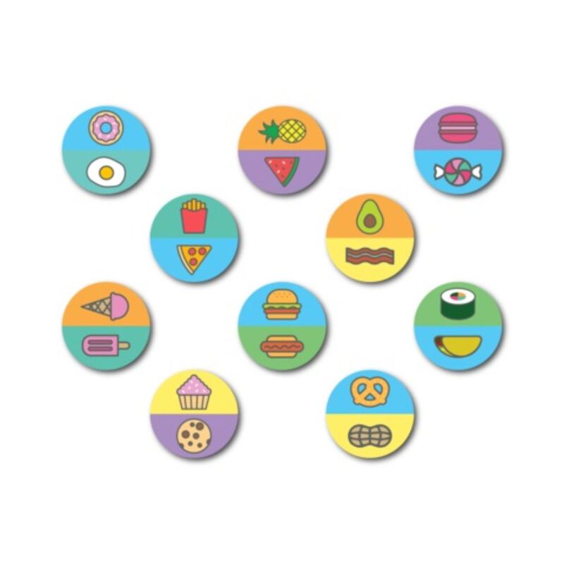 Racquet Inc Food-Themed Racquet Butt Cap Stickers image number 0