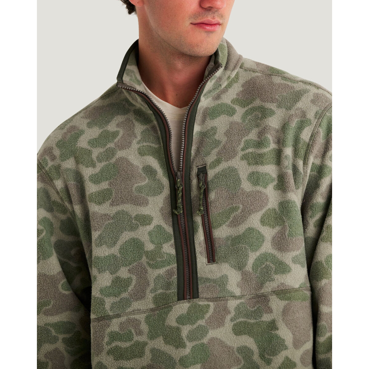 Free Fly Ashridge Fleece Half Zip Mens | Christy Sports