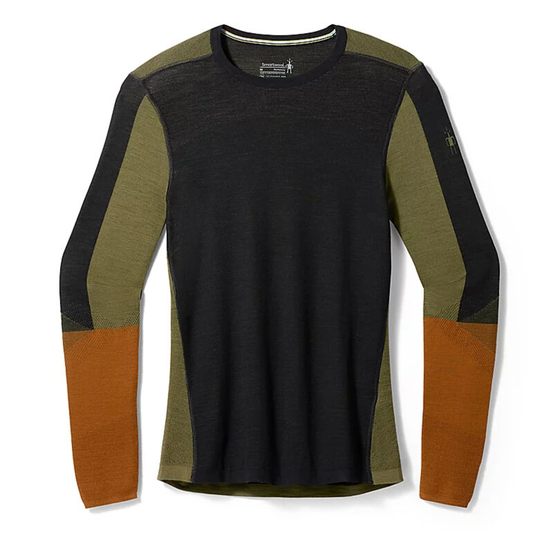 Smartwool Intraknit Merino Colorblock Crew Thermal Mens image number 0