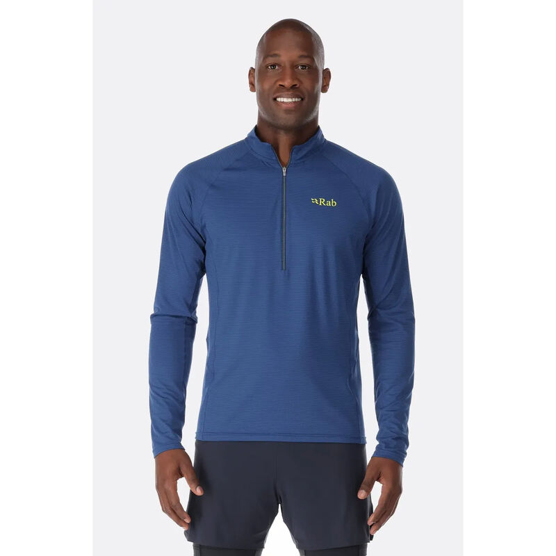 Rab Sonic Long-Sleeve Zip Top Mens image number 0