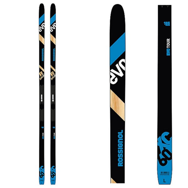 Rossignol Evo XC 60 R-Skin W/ IFP Control Bindings Nordic Ski