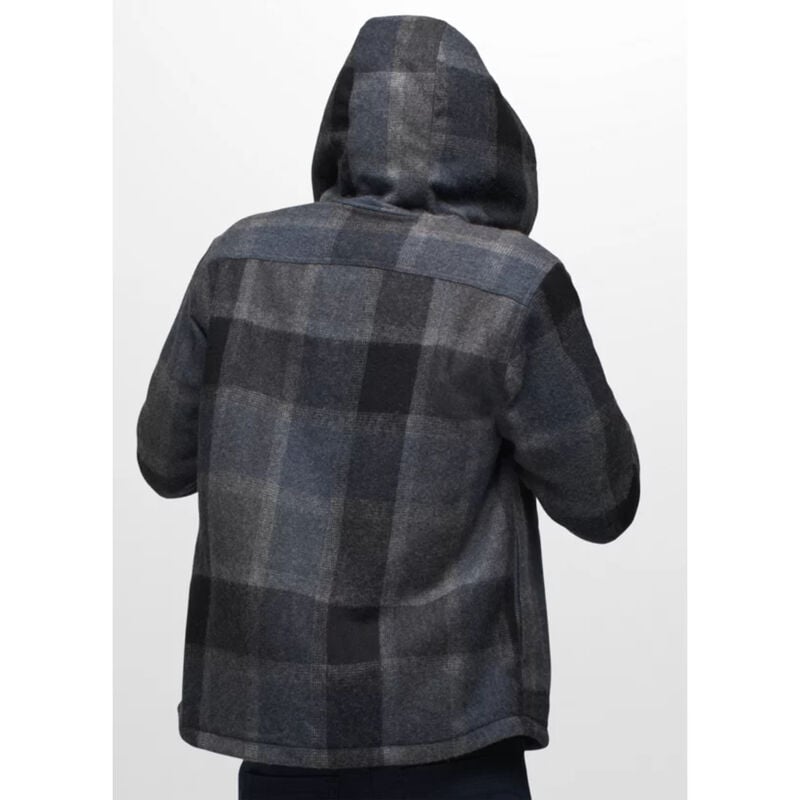 prAna Asgard Hooded Flannel Jacket Mens image number 2