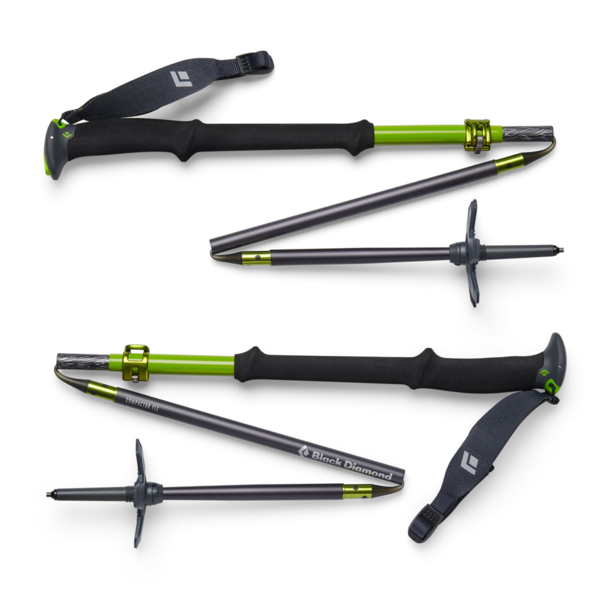 Black Diamond Compactor John J Split Ski Poles | Christy Sports