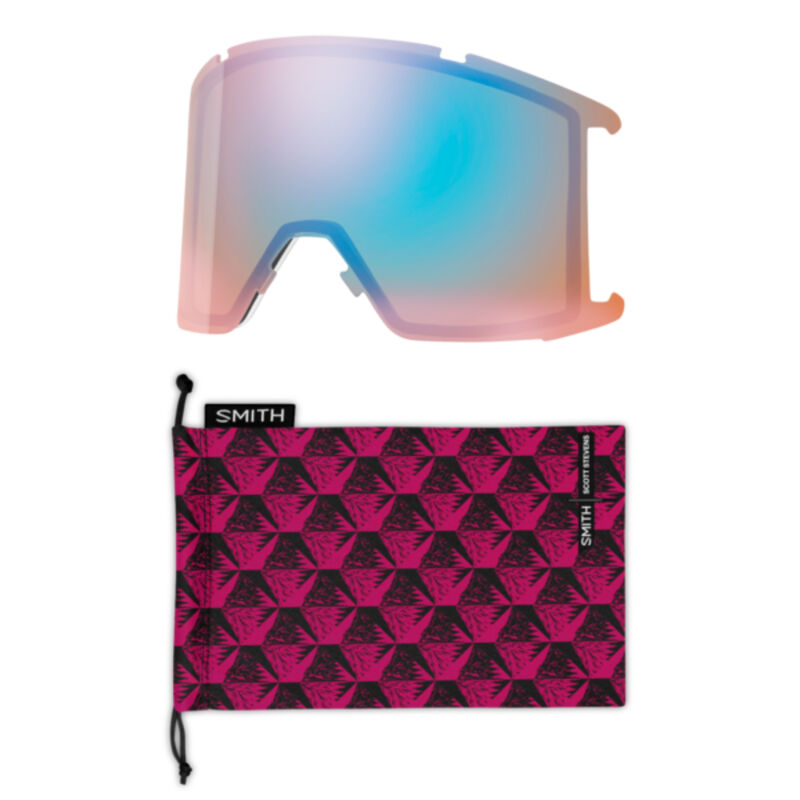 Smith Squad XL + ChromaPop Everyday Rose Gold Mirror Lens image number 5