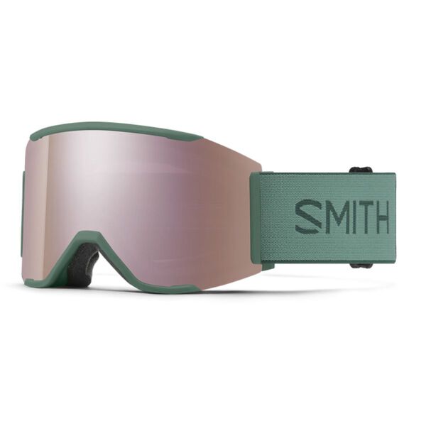 Smith Squad Mag Goggles + Chromapop Everyday Rose Gold Lens Womens