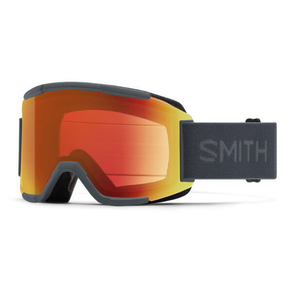 Smith Squad Goggles + Chromapop Everyday Red Mirror Lens