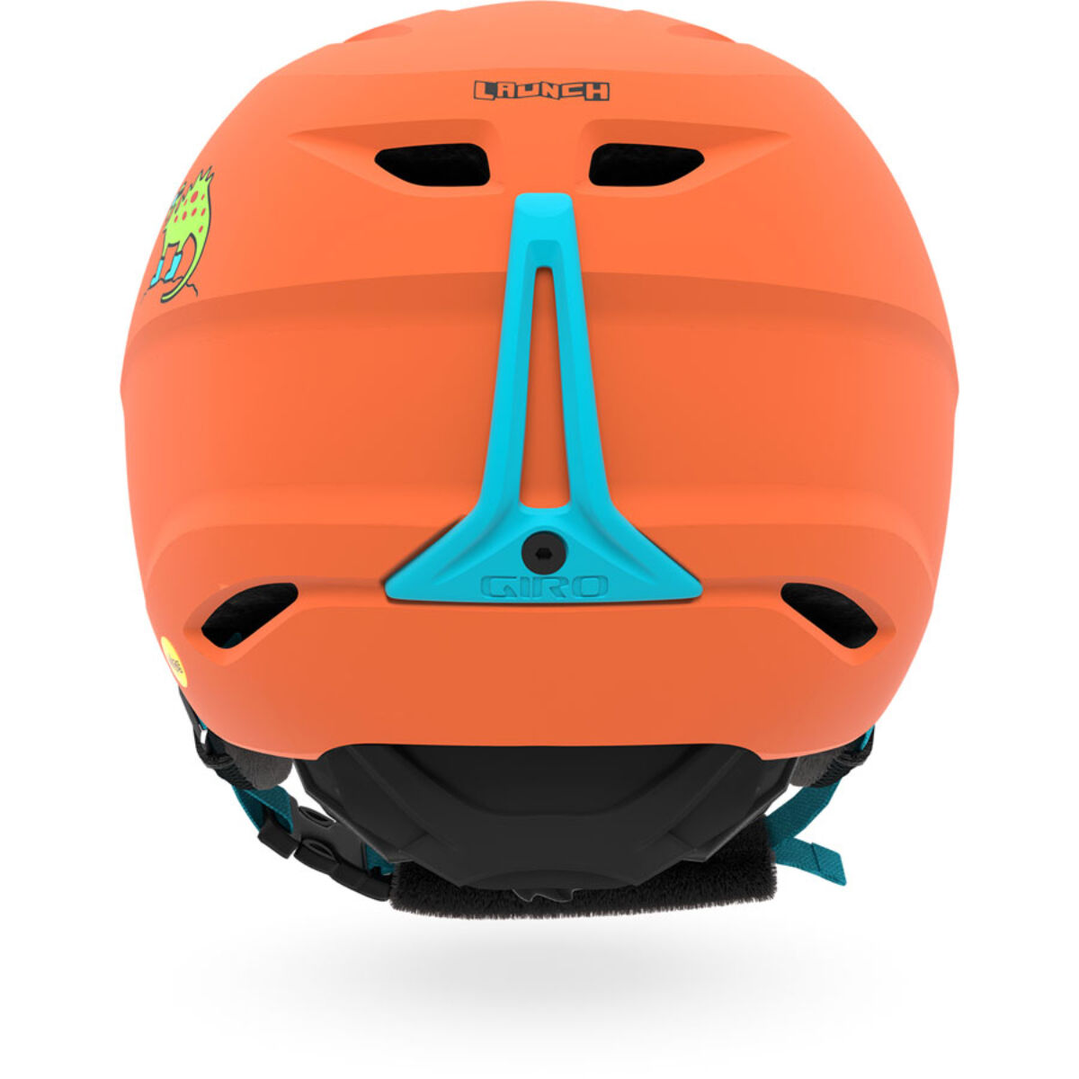orange giro helmet