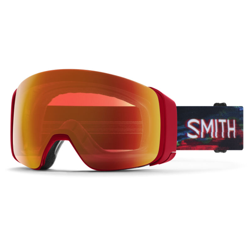 Smith 4D Mag Goggles + ChromaPop™ Everyday Red Mirror Lens image number 0