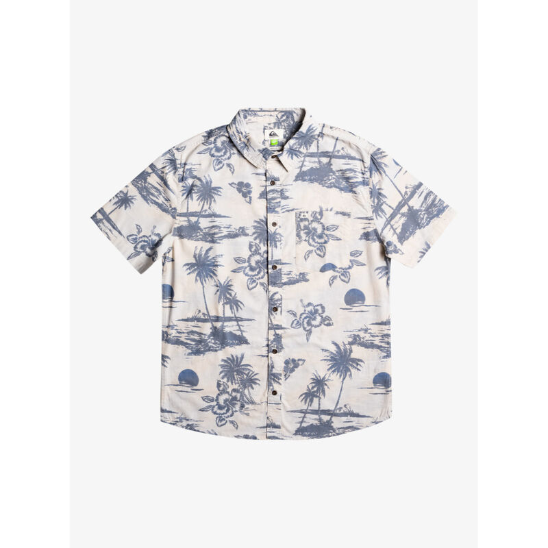 Quiksilver Airflow Cotton Short-Sleeve Shirt Mens image number 0