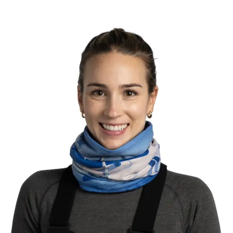 Buff Polar Reversible Neckwear - Ilken Blue image number 3