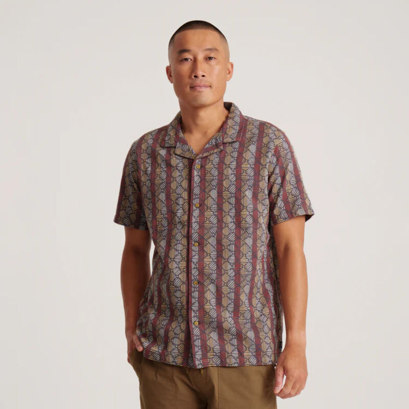 Roark Gonzo Camp Collar Shirt Mens image number 1