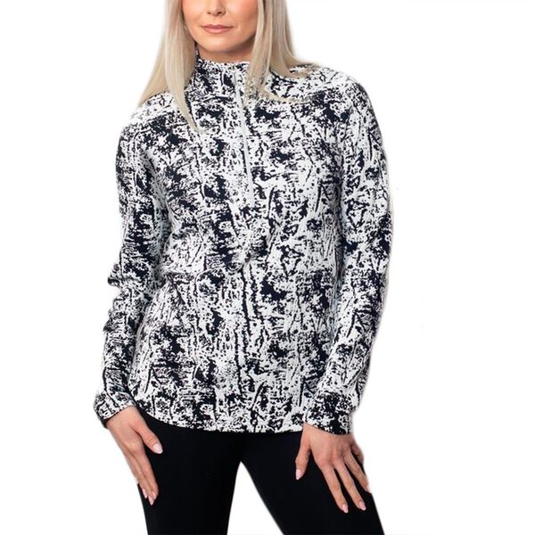 Sno Skins Sport Jacquard 1/4-Zip Mid-Layer Womens