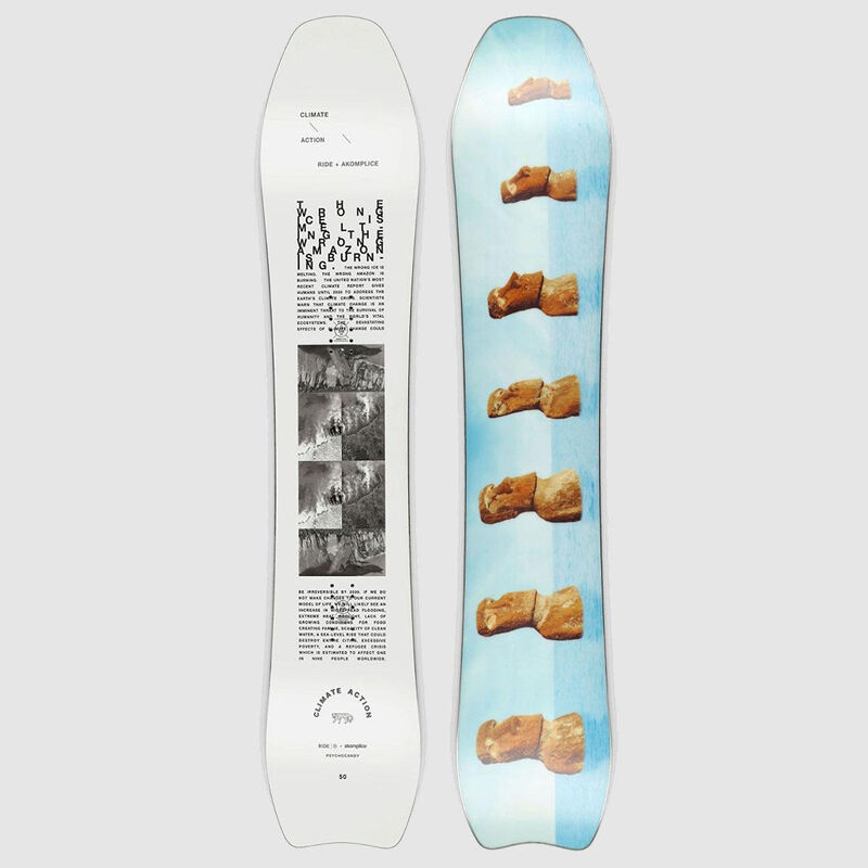 Ride Akomplice X Physchocandy Snowboard image number 0