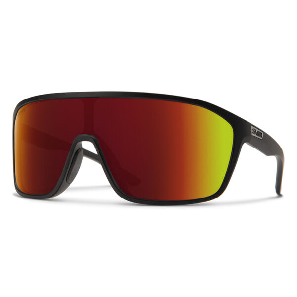 Smith Boomtown Sunglasses + ChromaPop Red Mirror Lens