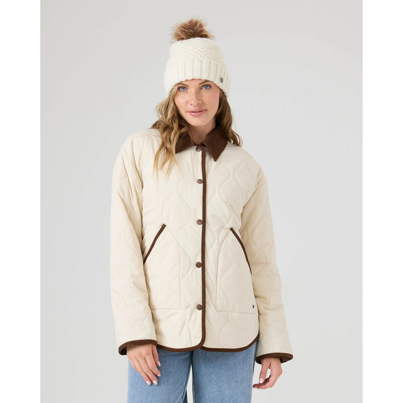 Roxy Nyvea Quilted Barn Jacket Womens image number 0