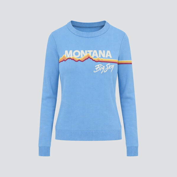 MGG Big Sky Verbier Sweater Womens - Light Blue