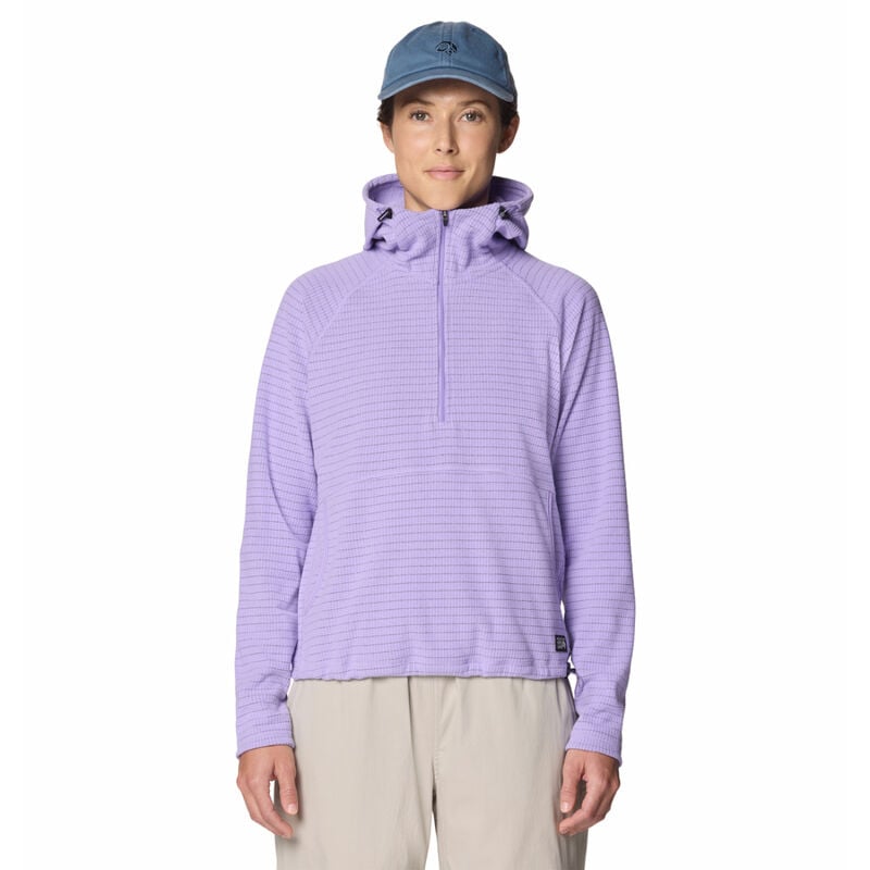 Mountain Hardwear Summit Grid Half Zip Hoodie Womens image number 0