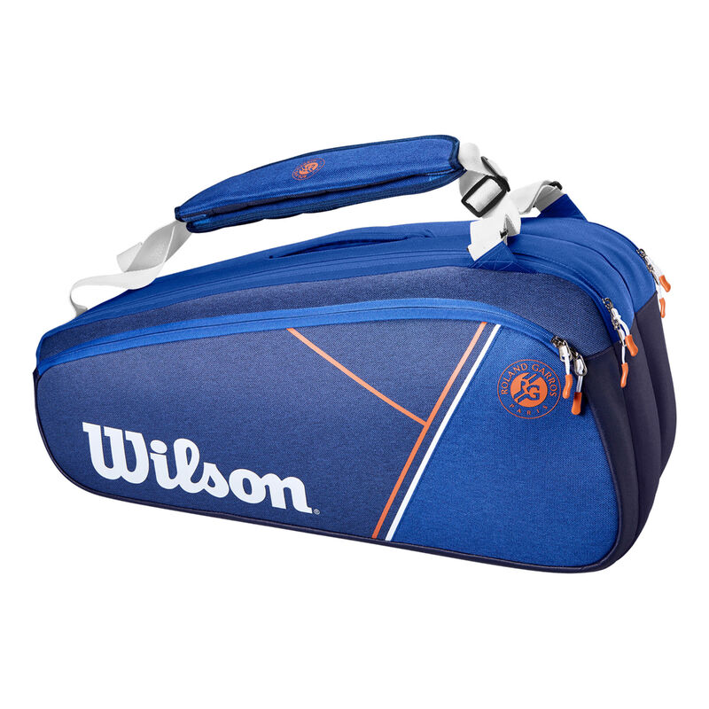 Wilson Super Tour 9 Pack Roland Garros Tennis Racquet Bag image number 0