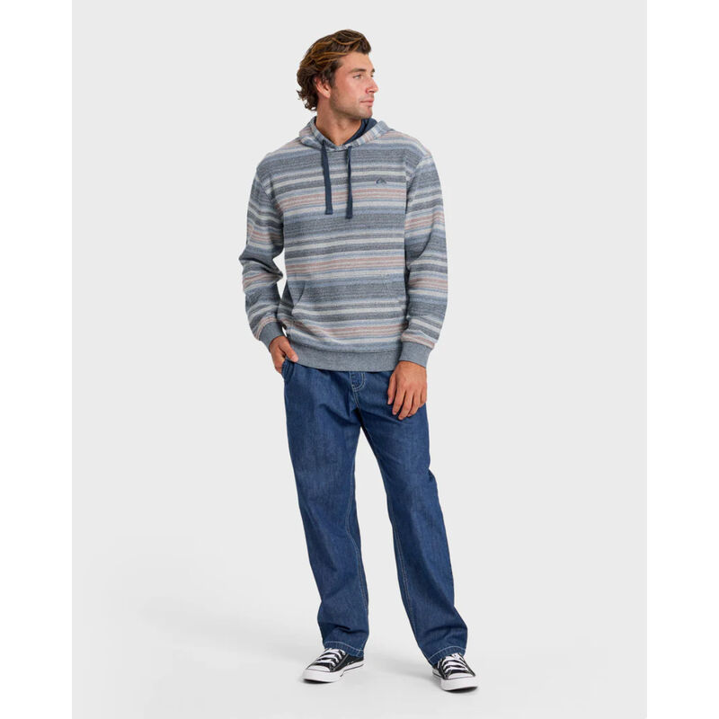 Quiksilver Great Otway Yarn-Dyed Stripe Pullover Hoodie Mens image number 5