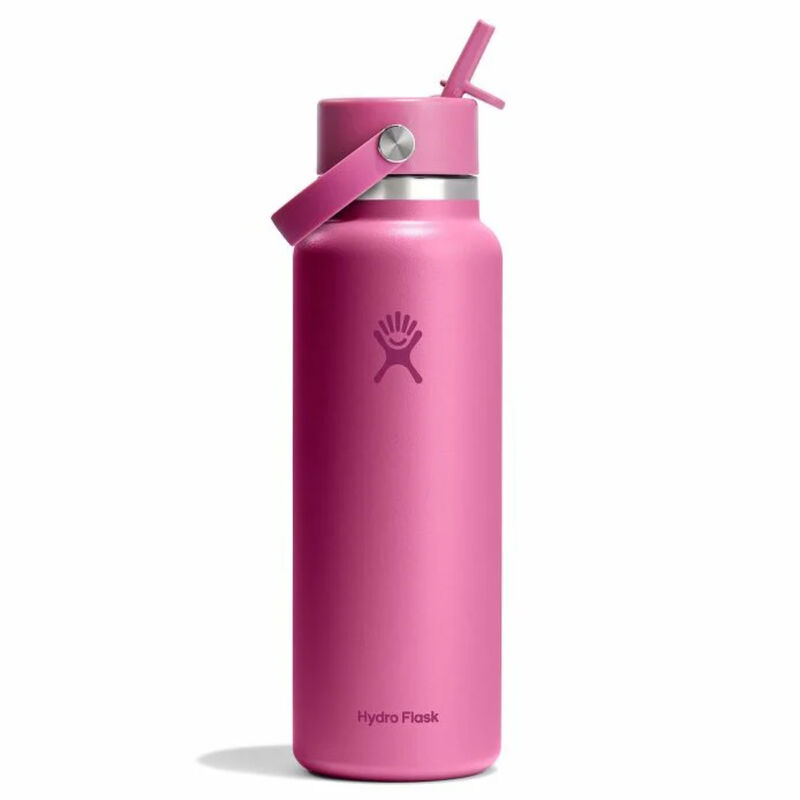 Hydroflask 40oz Wide Mouth Water Bottle w/ Flex Straw Cap image number 0