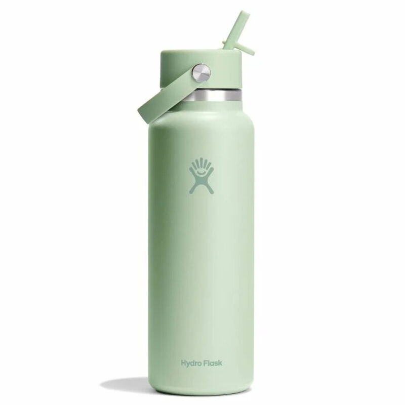 Hydroflask 40oz Wide Mouth Water Bottle w/ Flex Straw Cap image number 0
