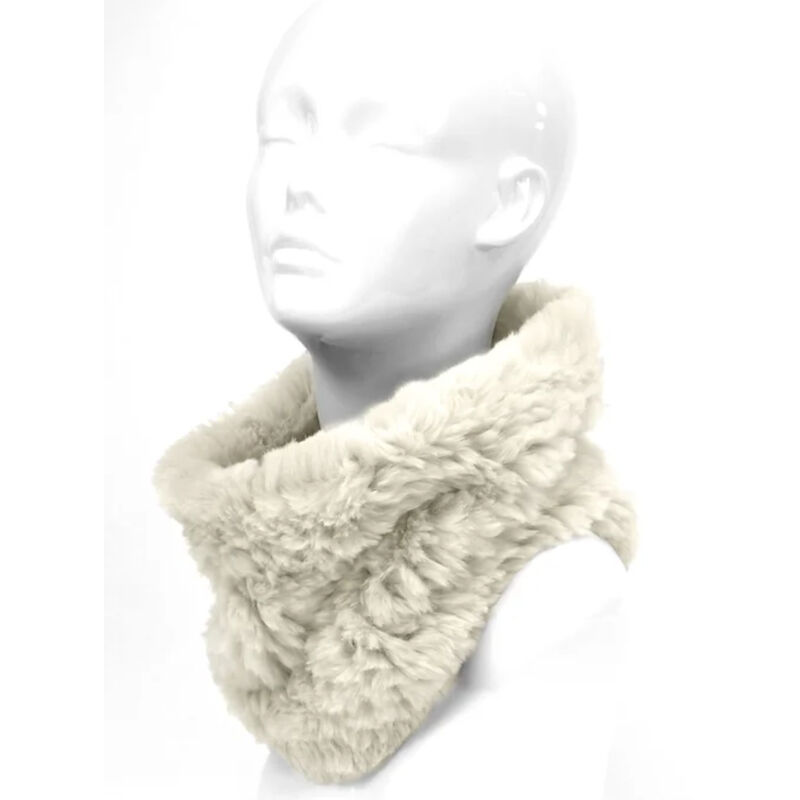 Mitchies Rabbit Knot Neck Warmer Womens image number 0