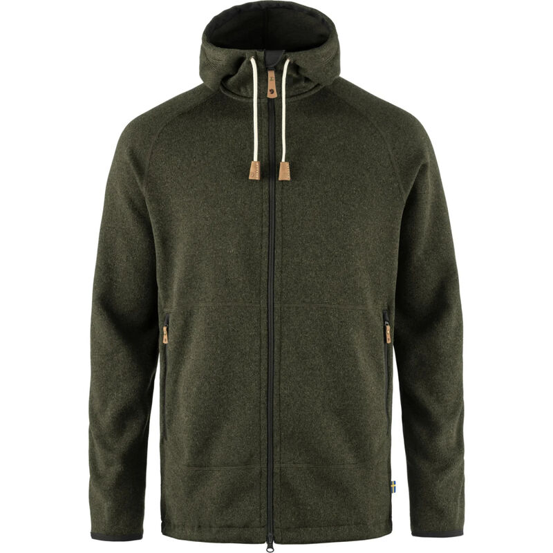 Fjallraven &Ouml;vik Fleece Hoodie Mens image number 0