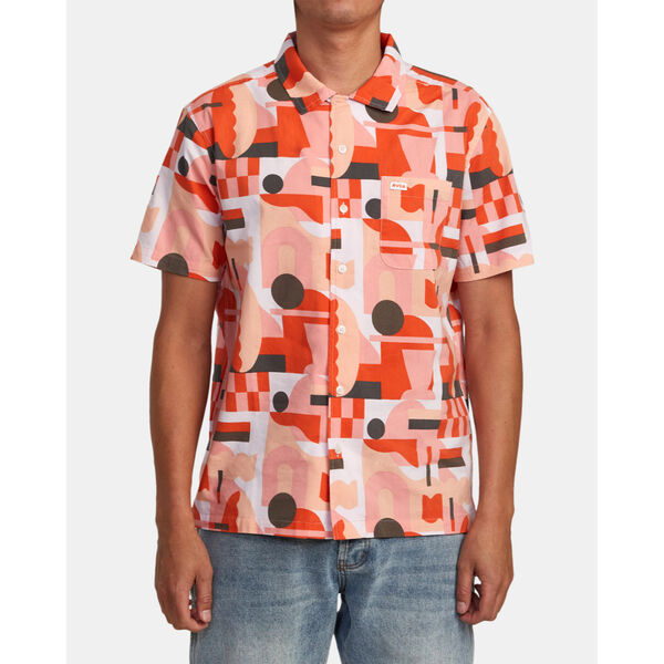 RVCA Jesse Brown Short-Sleeve Shirt Mens
