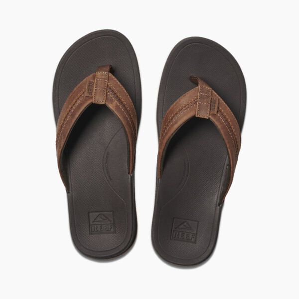 Reef Leather Ortho Coast Sandal Mens