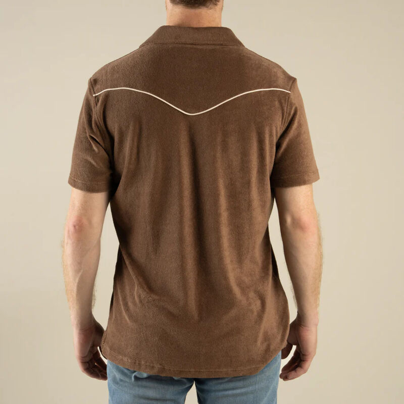 Sendero Cantina Terry Polo Mens image number 3