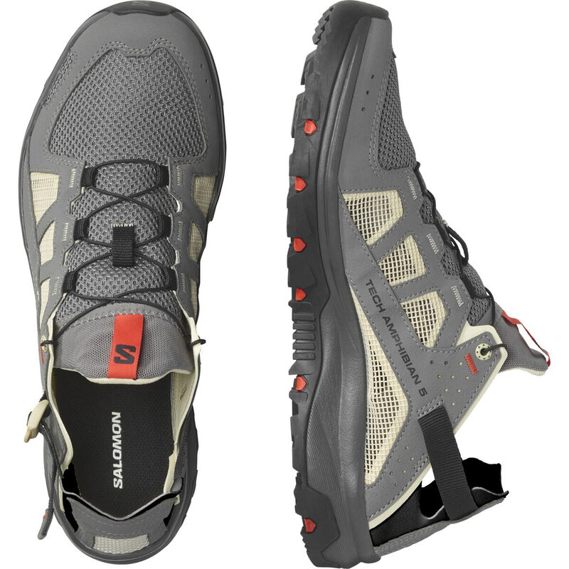 Salomon Techamphibian 5 Hiking Shoes Mens image number 2