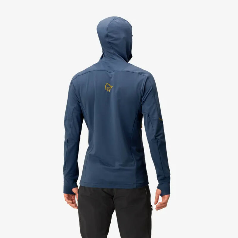 Norrona Falketind Power Grid Hood Mens image number 3