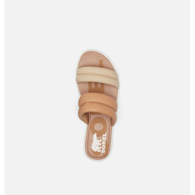Sorel Ella II Puff Slide Sandals Womens image number 3