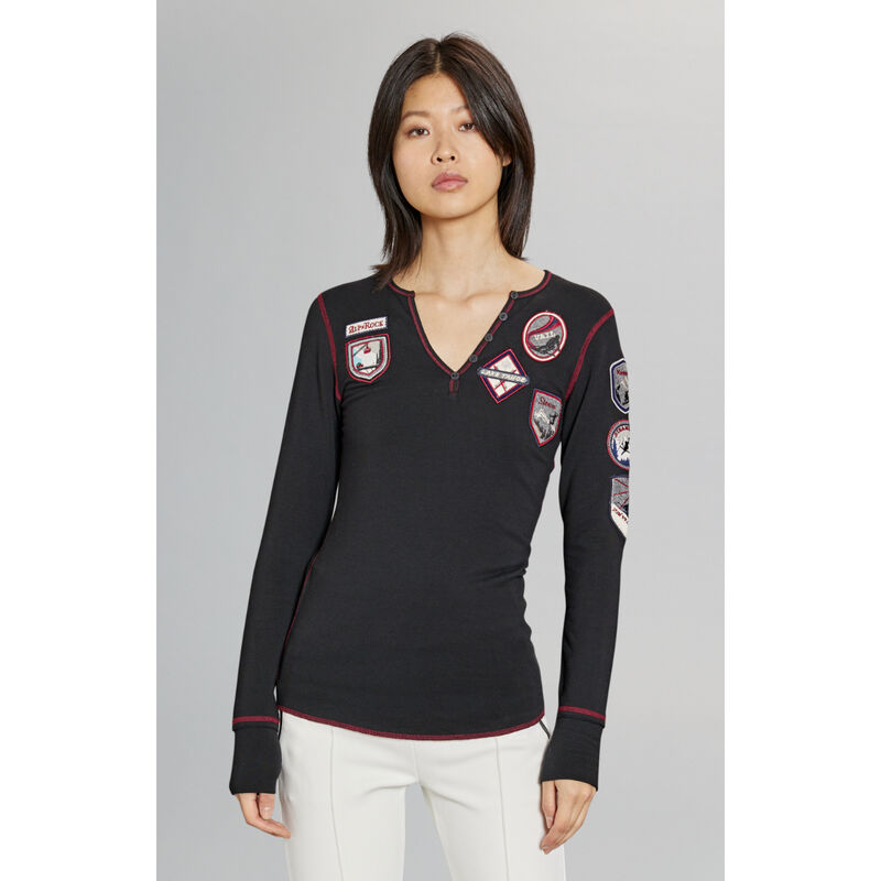 Alp N Rock USA Resorts Henley Shirt Womens image number 0