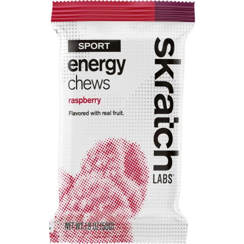 Skratch Labs Sport Energy Chews Raspberry image number 0