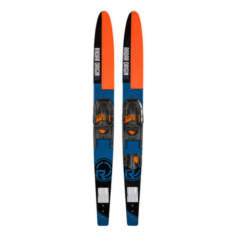 Radar 5'9 Origin Combo Waterskis with Adjustable Binding image number 0