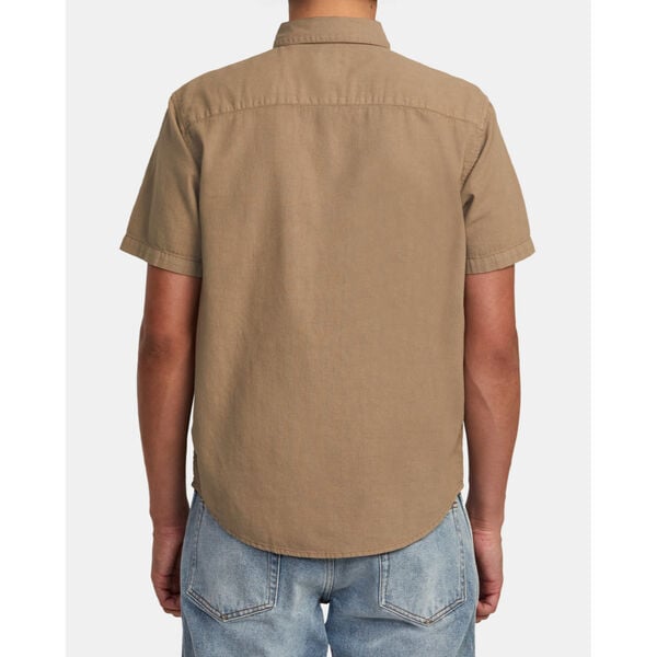 RVCA PTC Woven Short-Sleeve Shirt Mens