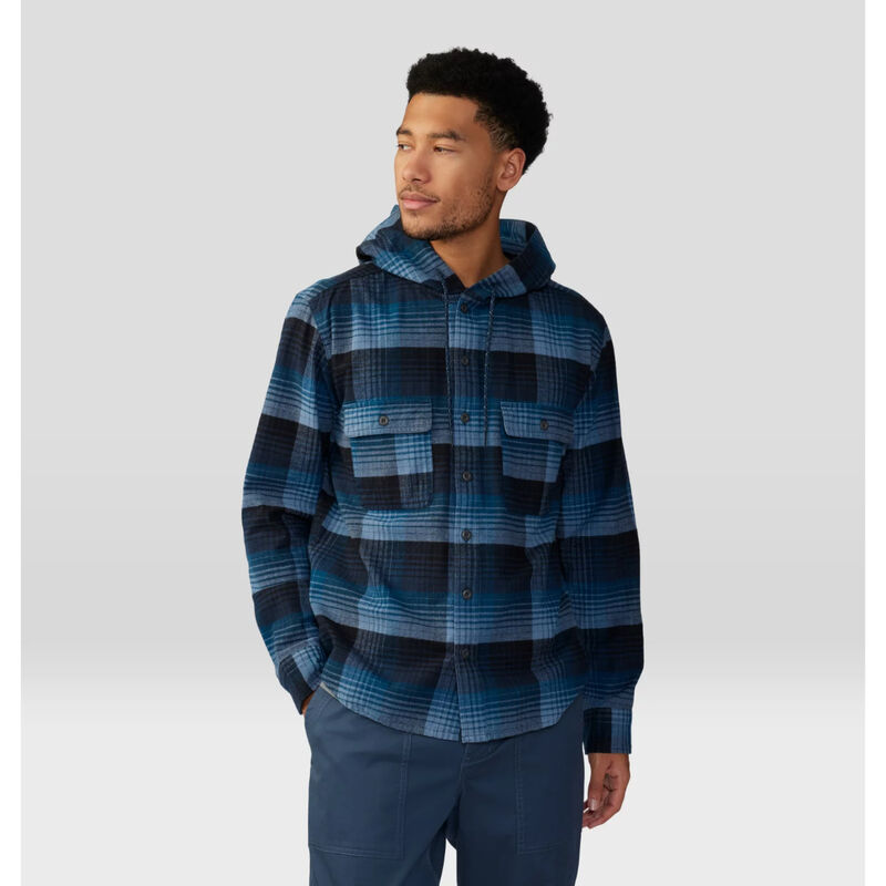 Mountain Hardwear Dusk Creek Long Sleeve Hooded Shirt Mens image number 0