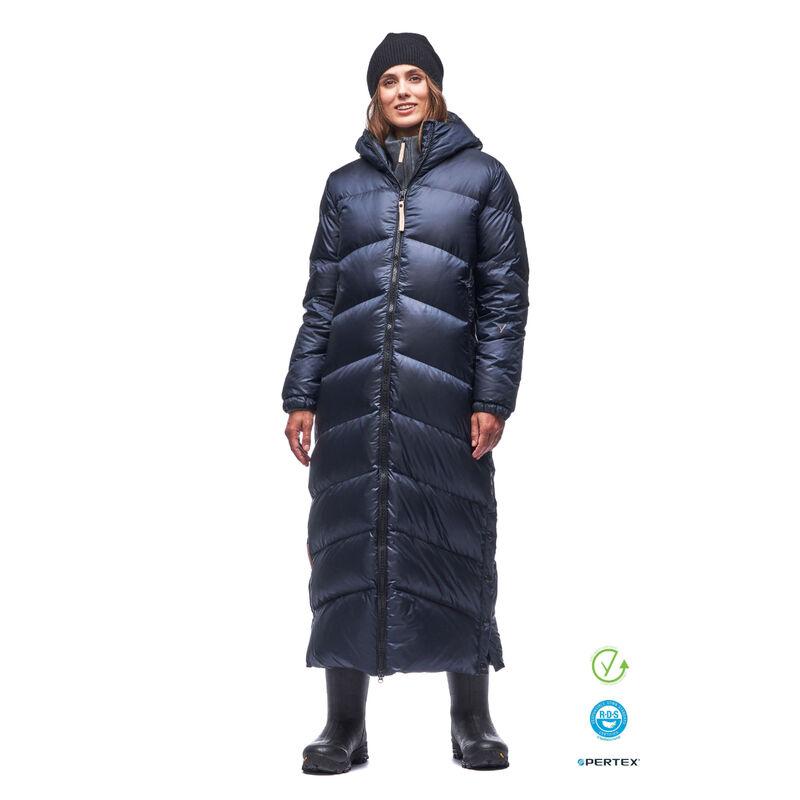 Indyeva Long Long Quilted Down Coat Womens image number 0