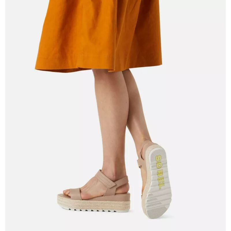 Sorel Cameron Flatform Wedge Sandals Womens image number 5