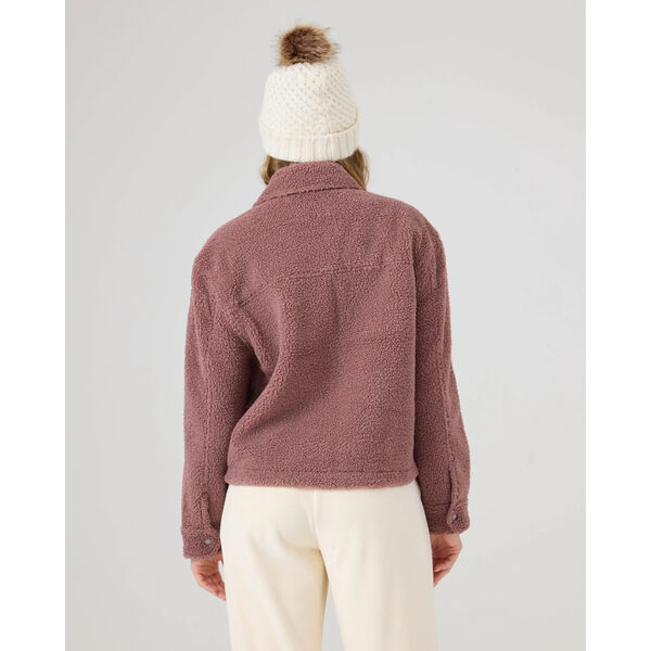 Roxy Amelia Cropped Boucle Jacket Womens