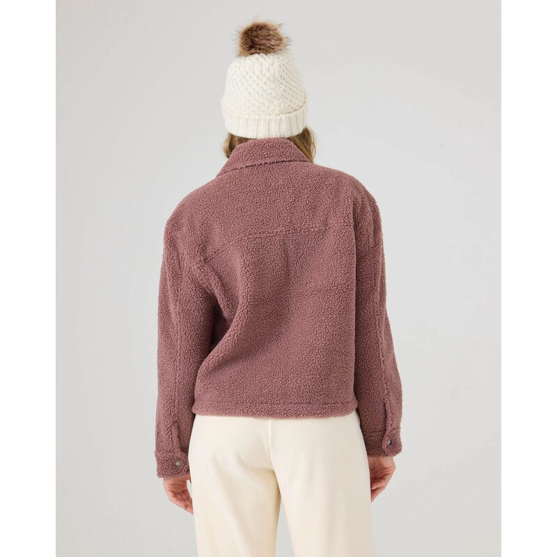 Roxy Amelia Cropped Boucle Jacket Womens image number 0