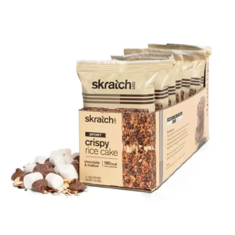Skratch Labs Chocolate & Mallow Sport Crispy Rice Cake image number 0