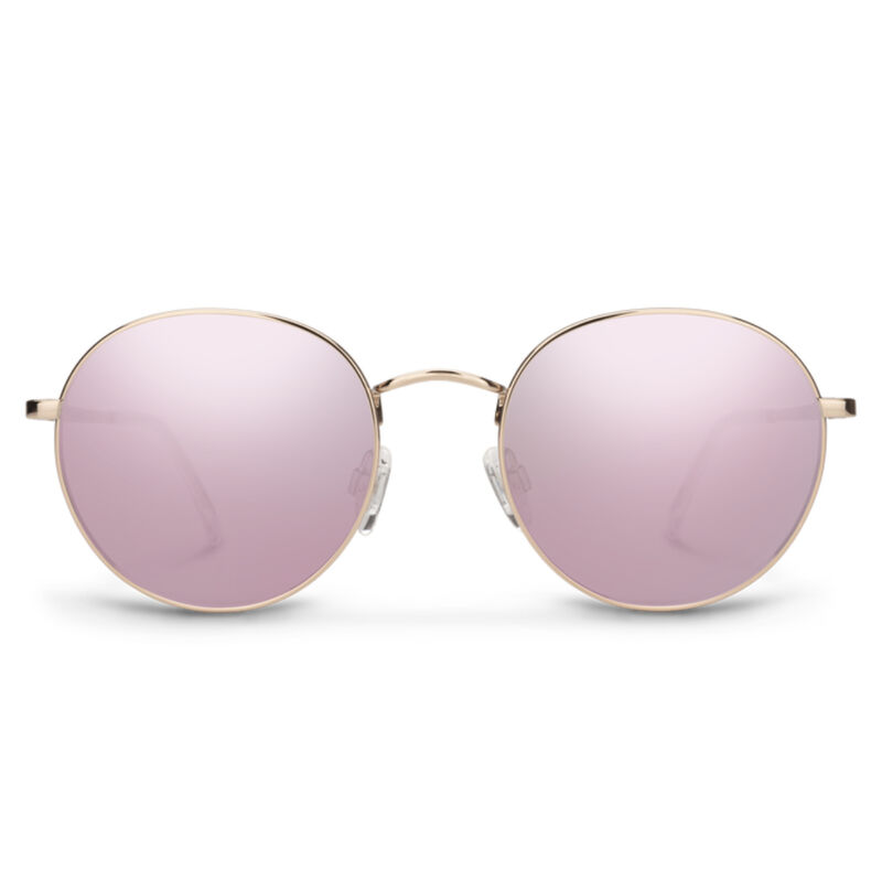 Suncloud Bridge City Sunglasses + Polarized Pink Gold Mirror Lens image number 1