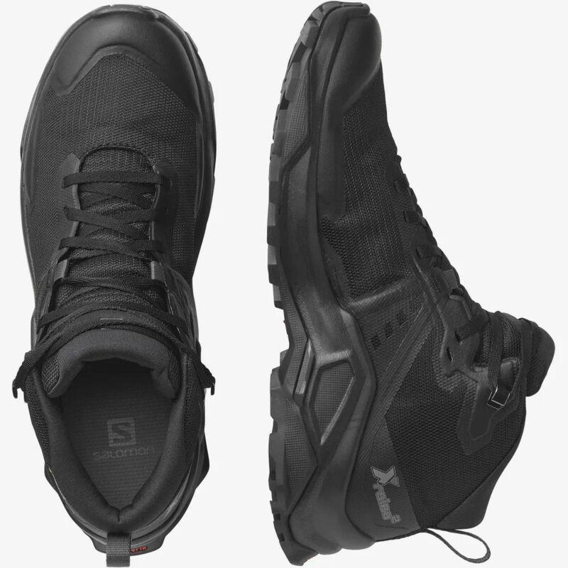 Salomon X Raise 2 Mid Gore-Tex Hiking Shoes Mens image number 2