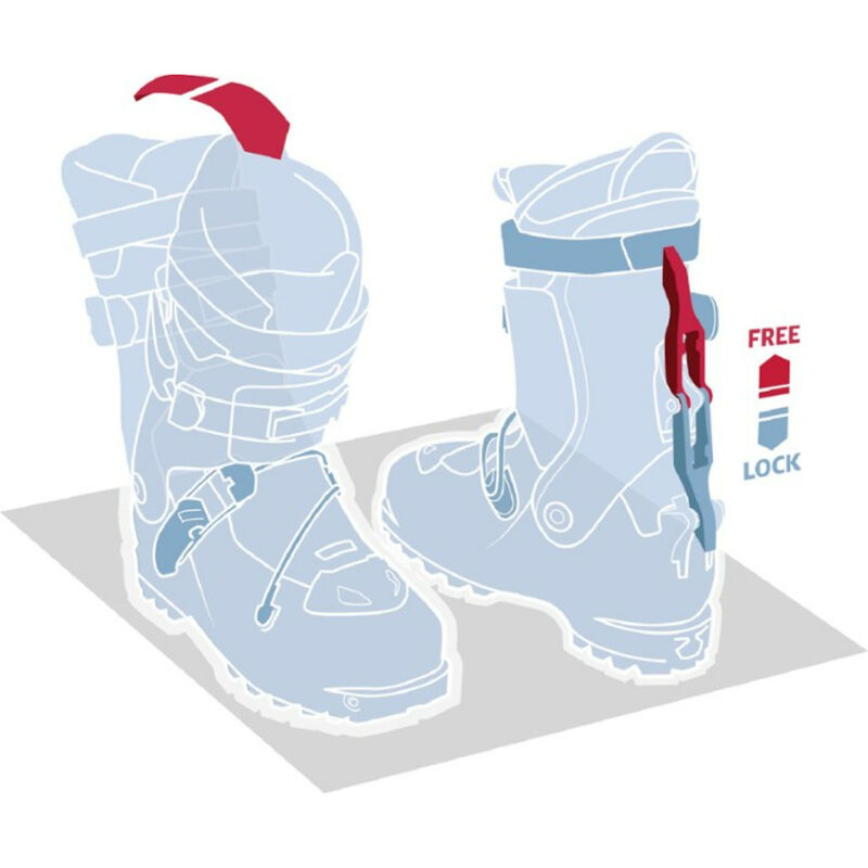Atomic Backland Alpine Touring Boots Womens image number 2