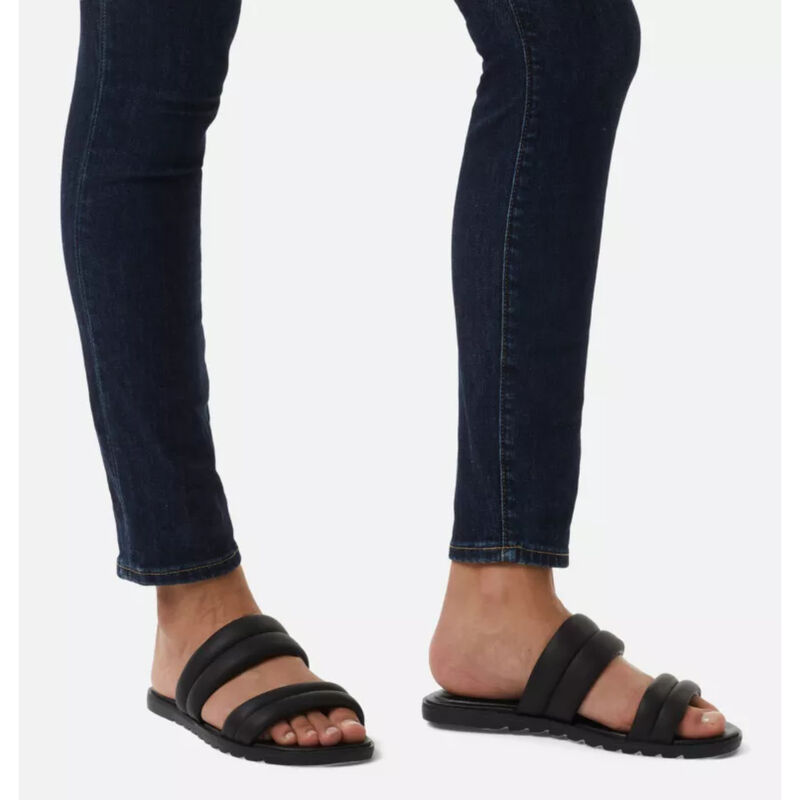 Sorel Ella II Puff Slide Sandals Womens image number 5